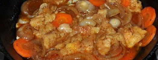 свиная грудинка, запеченная с пивом. Шаг 8