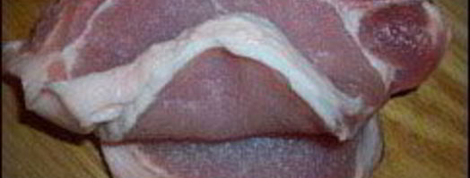 свиная корейка на кости запечённая в фольге. Шаг 2