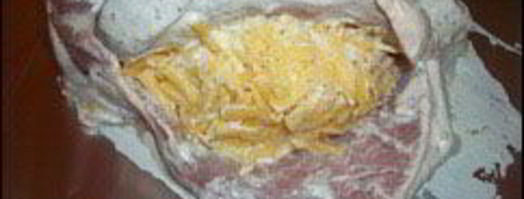 свиная корейка на кости запечённая в фольге. Шаг 8