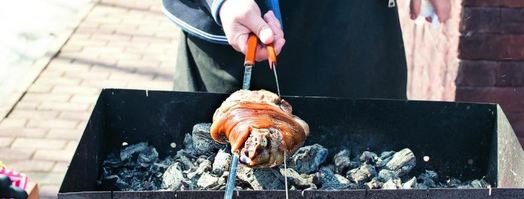 свиная рулька на гриле для пивной вечеринки. Шаг 4