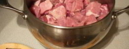 свинина, тушеная с картошкой. Шаг 2