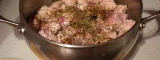 свинина, тушеная с картошкой. Шаг 4