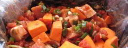 свинина, тушенная с зеленым луком. Шаг 4