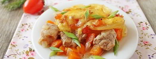 свинина в горшочках в духовке. Шаг 13