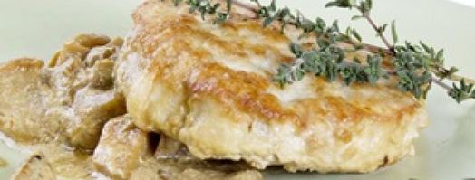 свинина в соусе с грибами. Шаг 3