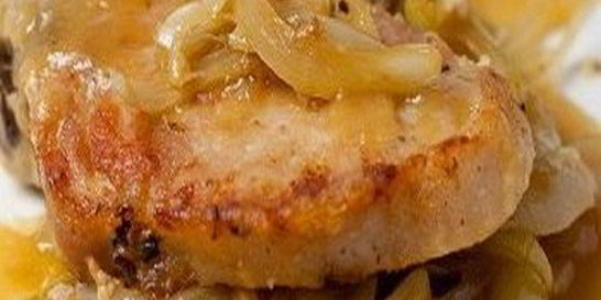 Свинина запеченная с фенхелем в мультиварке