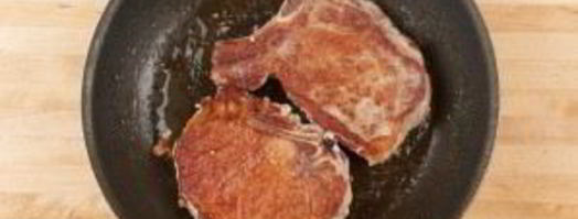 свиные отбивные с гарниром. Шаг 5