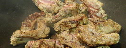 свиные ребрышки, тушеные в мультиварке. Шаг 2