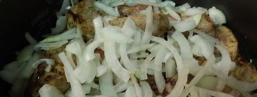 свиные ребрышки, тушеные в мультиварке. Шаг 6