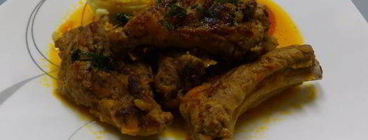 свиные ребрышки, тушеные в мультиварке. Шаг 7