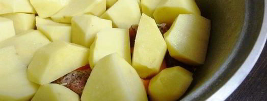 цимес с бараниной и сухофруктами. Шаг 4