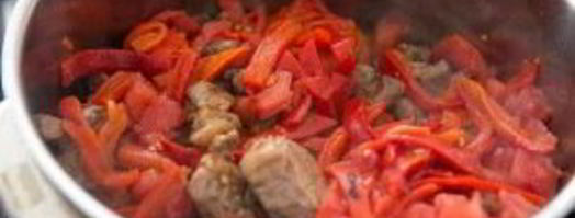 тушеная баранина с овощами. Шаг 5