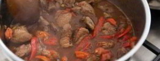 тушеная баранина с овощами. Шаг 6