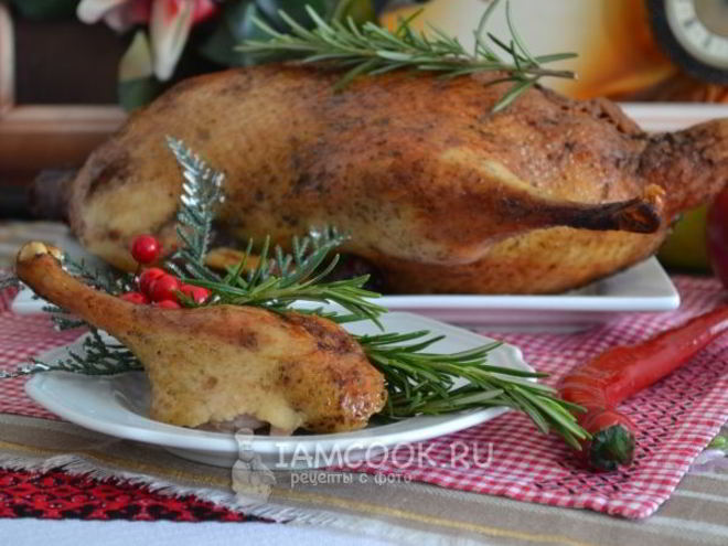 Рецепт утки рождественской