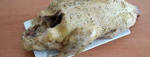 утка рождественская. Шаг 4