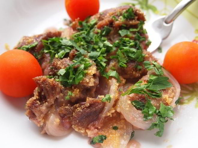 Рецепт запеченной говядины в соусе