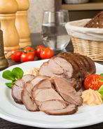 Запеченное бедро индейки в медовой глазури