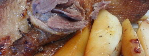 запеченный гусь в пикантном маринаде. Шаг 6