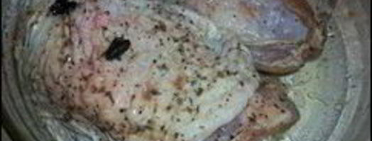 запеченные индюшиные бедрышки. Шаг 7