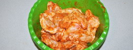 запеченные крылышки с паприкой и горчицей. Шаг 2