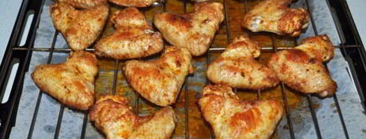 запеченные крылышки с паприкой и горчицей. Шаг 4