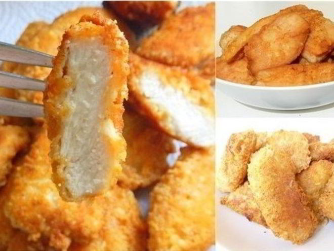 Рецепт жареной куриной грудки под соусом бешамель