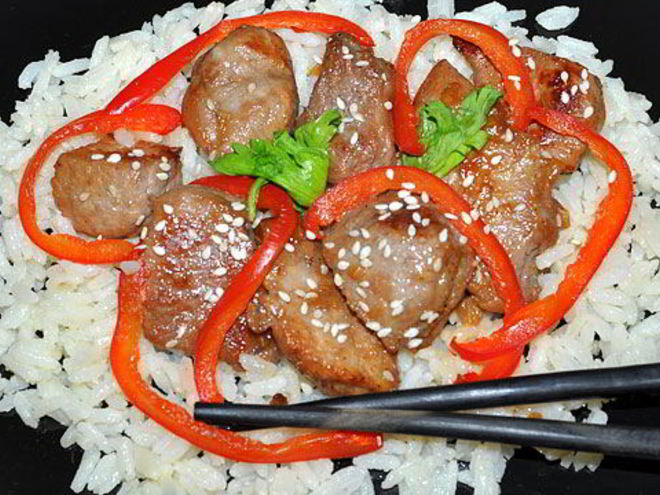 Рецепт жареной свинины в пряном маринаде