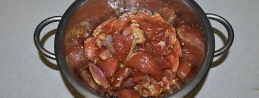 жареная свинина в пряном маринаде. Шаг 4