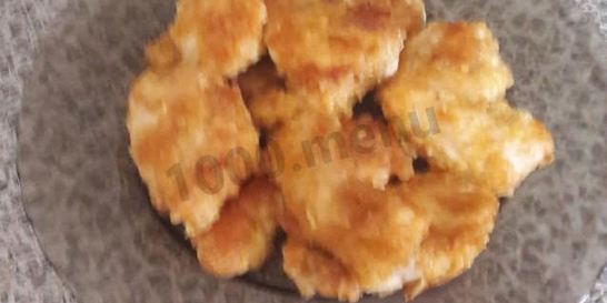 Жареные куриные грудки в кляре