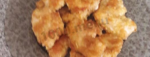 жареные куриные грудки в кляре. Шаг 6