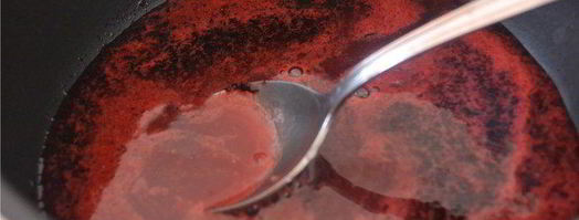 ньокки из творога с черничным соусом и сливками. Шаг 6