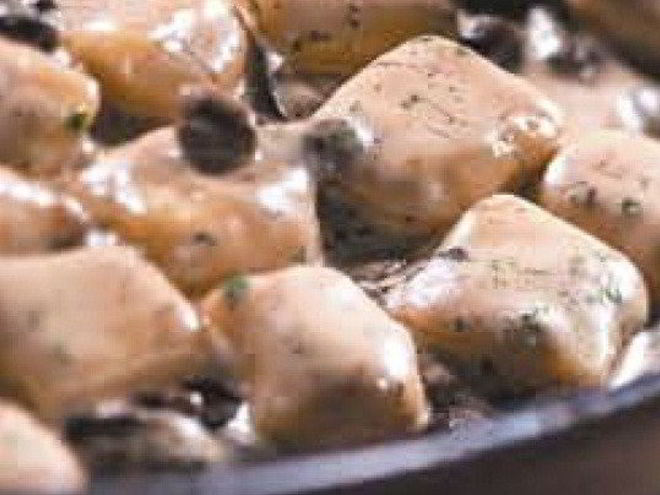 Рецепт ньокков с лесными грибами