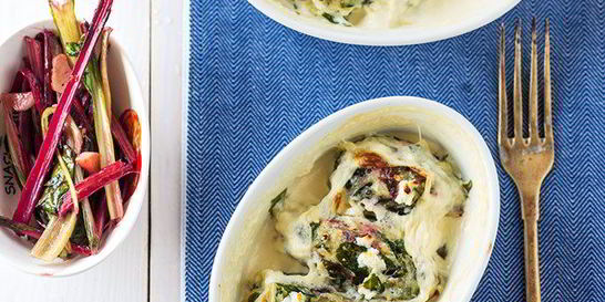 Ньокки с мангольдом