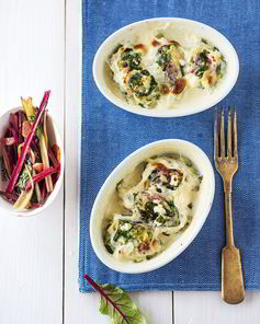 Ньокки с мангольдом