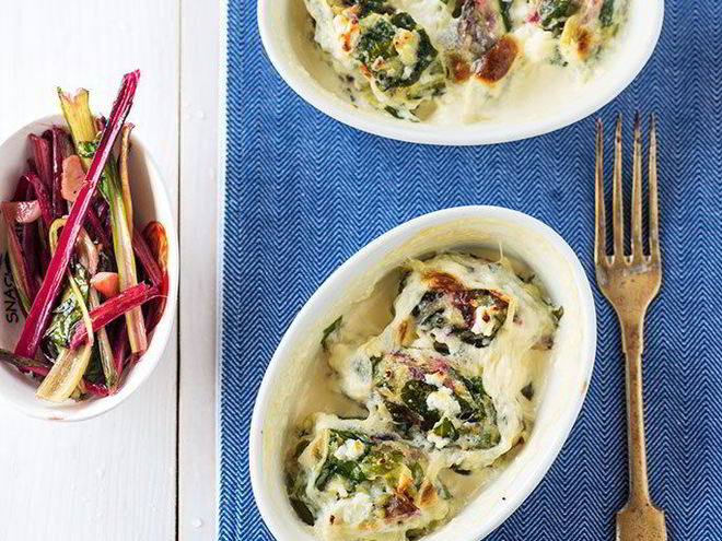 Рецепт ньокков с мангольдом