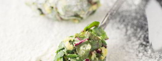 ньокки с мангольдом. Шаг 9