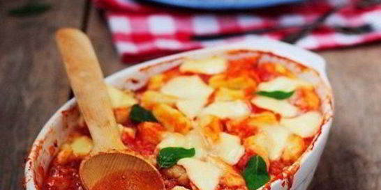 Ньокки с соусом по-сорентийски