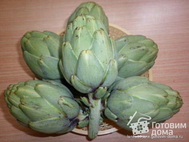 Рецепт артишоков запеченных