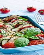 Баклажаны и кабачки с сыром запеченные в духовке