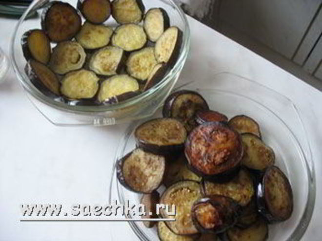 Рецепт баклажанов осенних