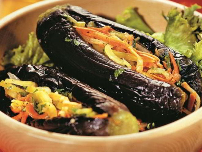 Рецепт баклажанов по-гречески