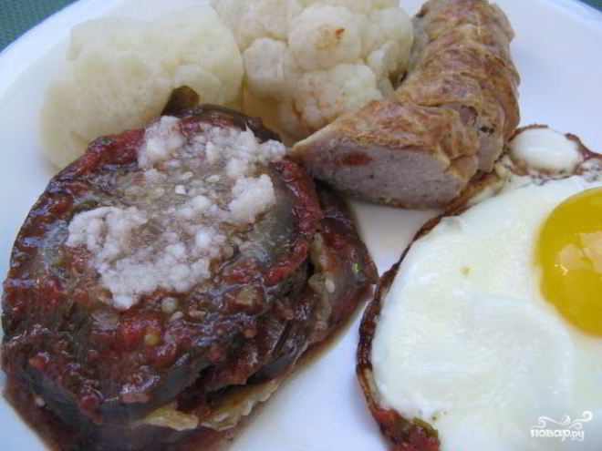 Рецепт баклажанов по-македонски
