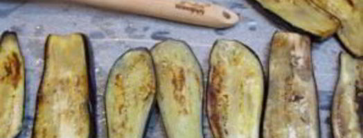 баклажаны с чесноком и помидорами. Шаг 2