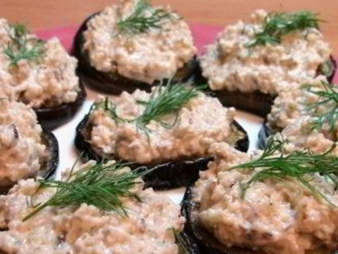 Рецепт баклажанов с грецким орехом