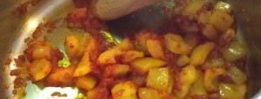 баклажаны, тушеные с овощами. Шаг 3