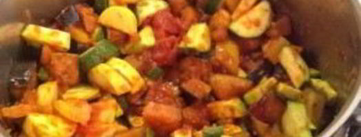 баклажаны, тушеные с овощами. Шаг 4