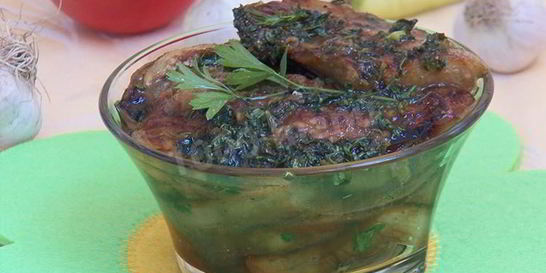 Баклажаны в кисло-сладком соусе по-китайски