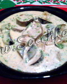 Баклажаны, жаренные в Баже