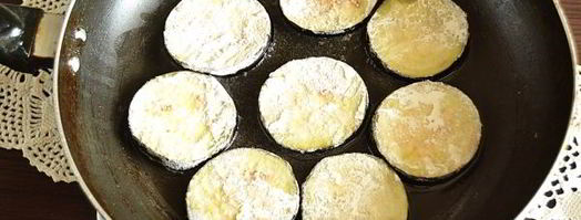 баклажаны жареные с чесноком и помидорами. Шаг 6