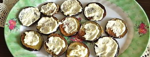 баклажаны жареные с чесноком и помидорами. Шаг 10